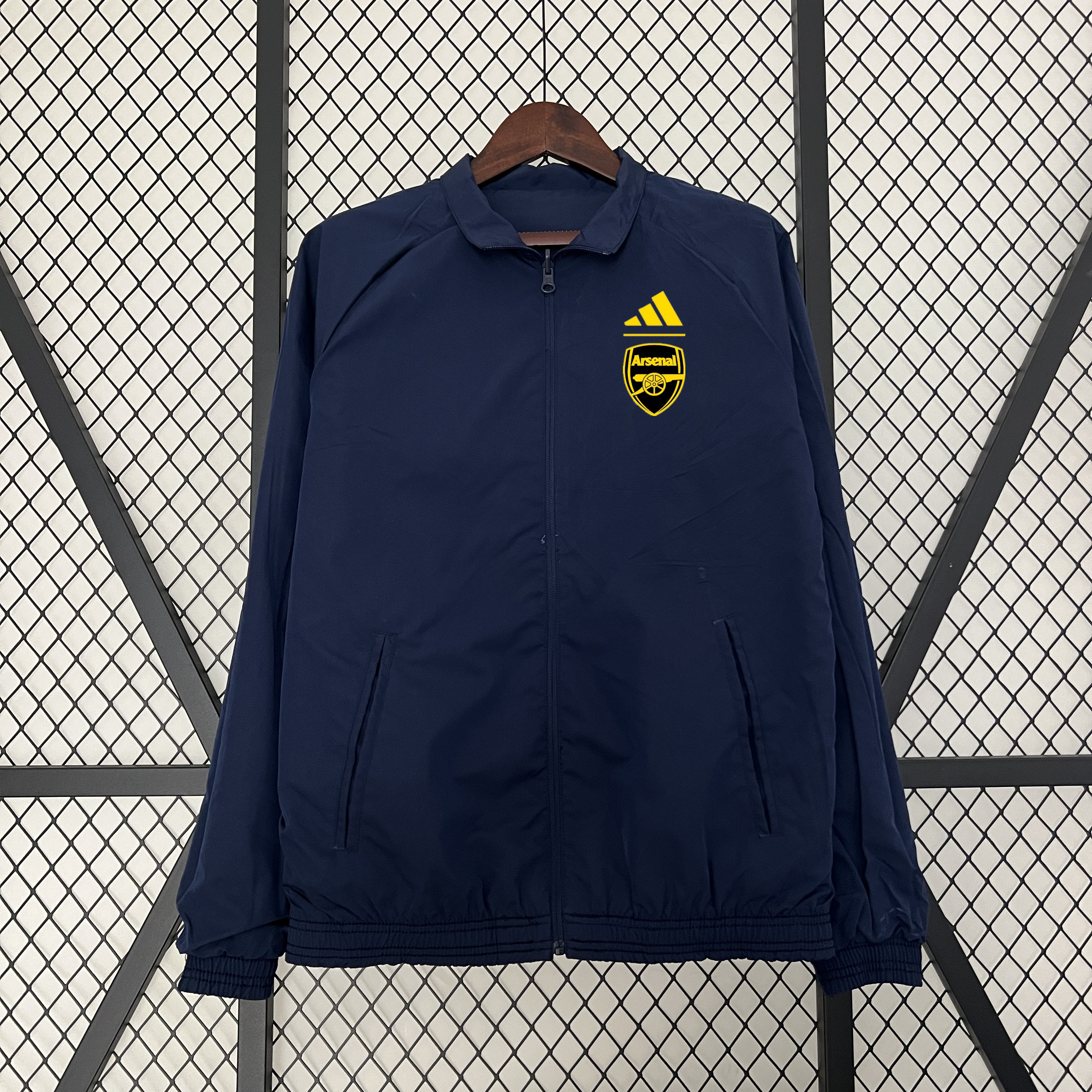 24/25 Windbreaker Double Side Arsenal Football T-Shirt Thai Quality