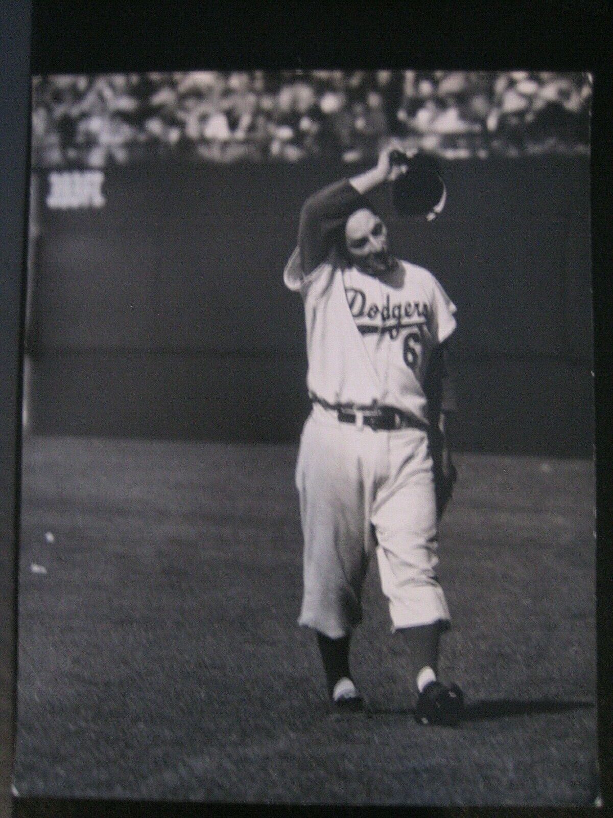 Carl Furillo Arthur Rickerby 1950's 11x14 Press Original Photo Poster painting Brooklyn Dodgers