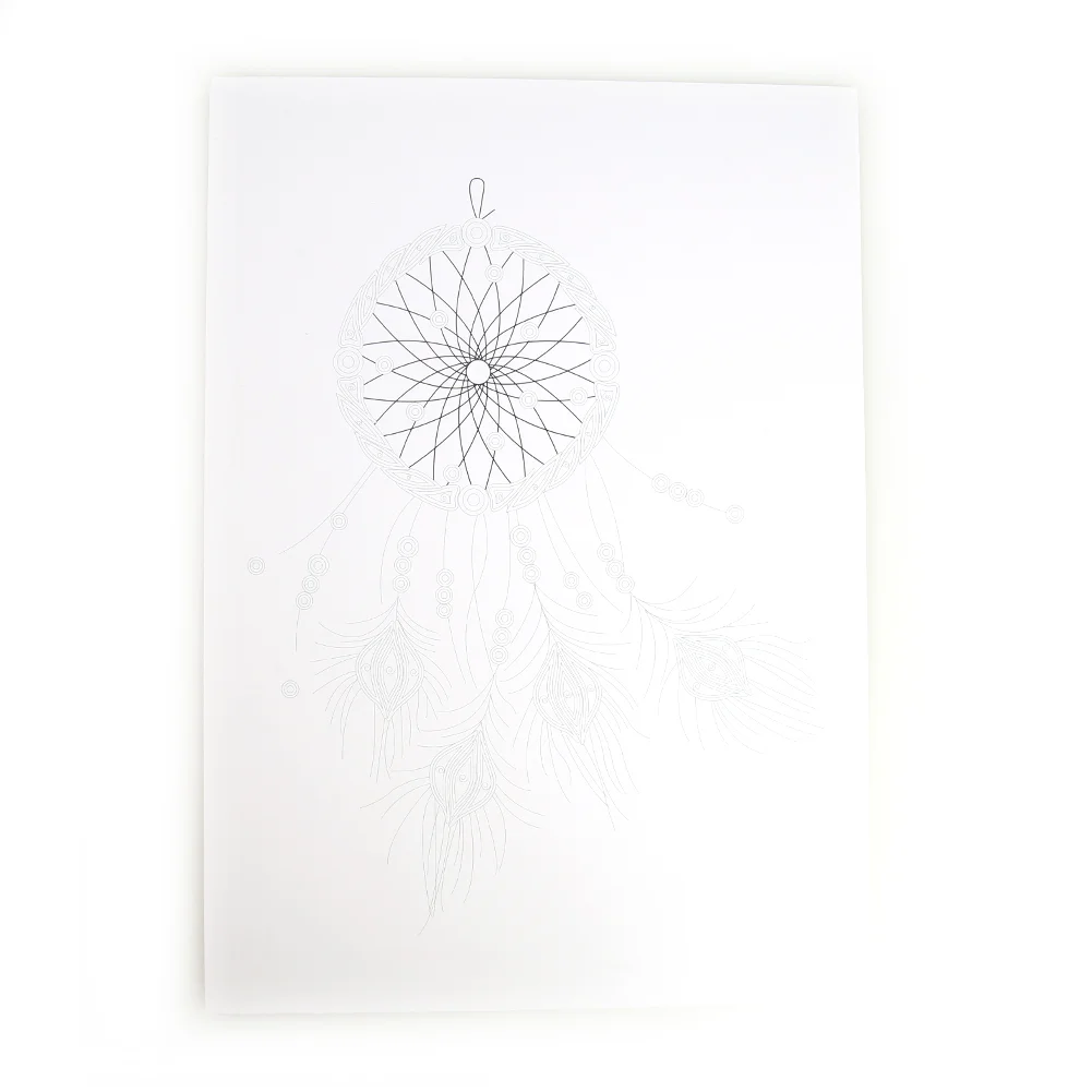 Dream Catcher Paper Quilling Tool Set DIY Template Ruler Rolling Pen Kit