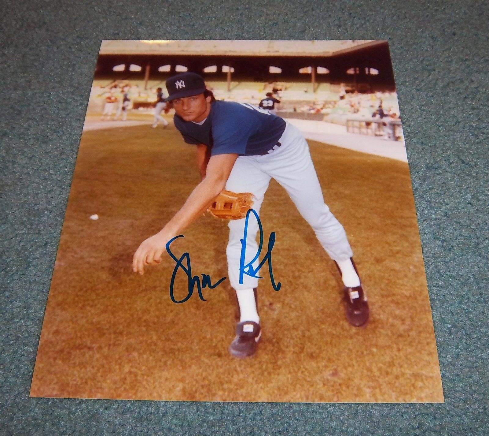 NY Yankees Shane Rawley Signed Autographed 8x10 Photo Poster painting