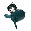 Cartoon Car Fragrance with 2 Fragrances Vent Perfume Gift for Friends (Black)