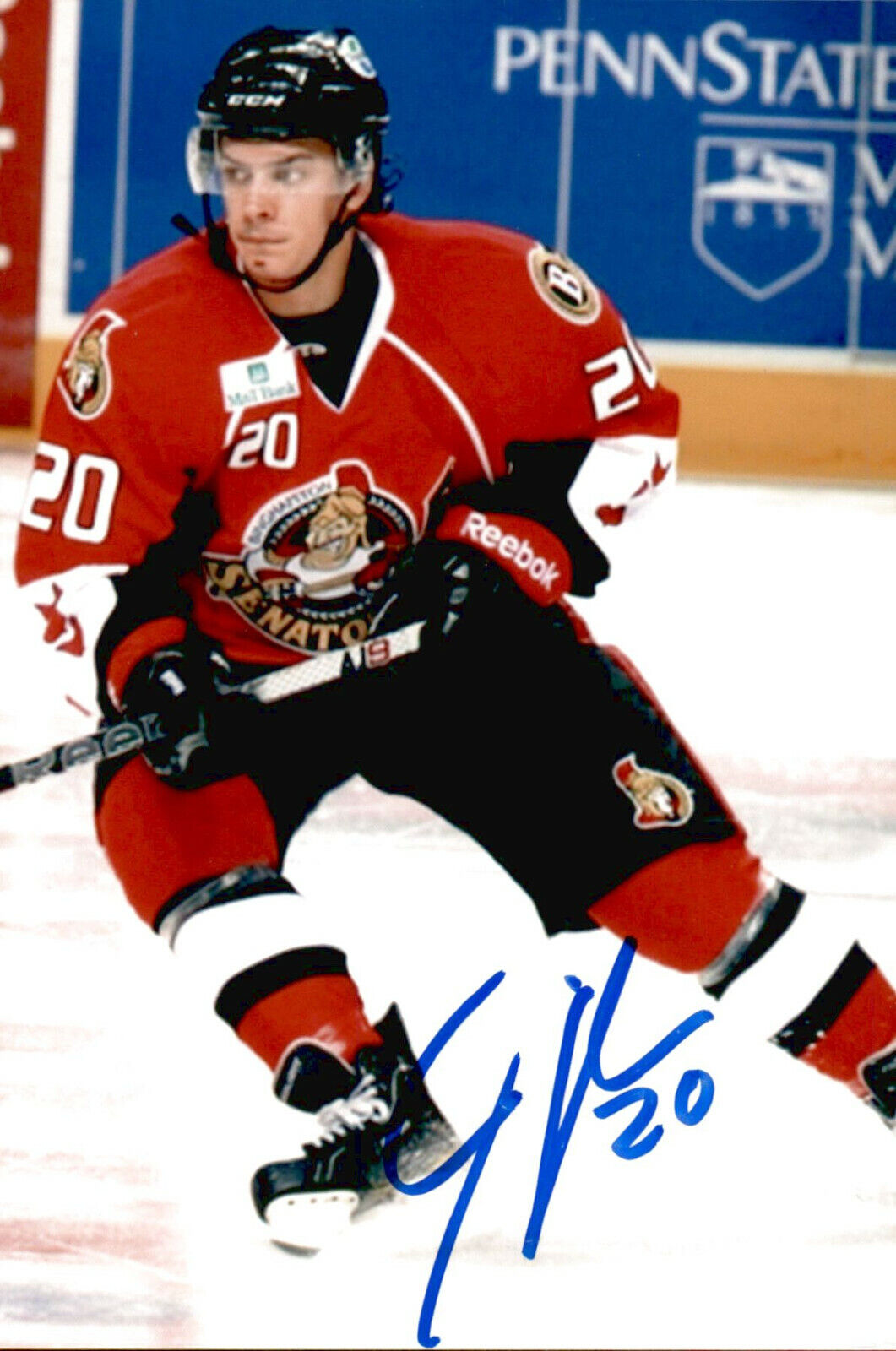 Andre Petersson SIGNED autographed 4x6 Photo Poster painting BINGHAMTON SENATORS / SWEDEN