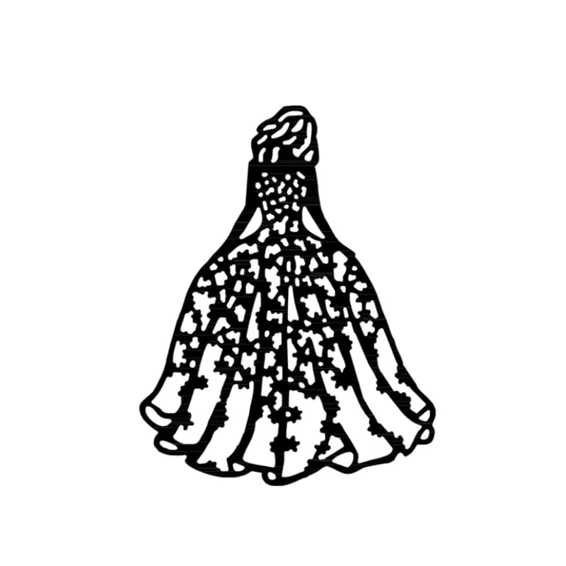 Beautiful Bride Princess Metal Cutting Dies for DIY Scrapbook Embossing Album Paper Card Craft Folder Decorative 2021 New