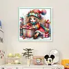 Girl Opening Gifts-11CT Stamped Cross Stitch 40*40cm/15.75*15.75in tapestrymarket