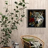 Diamond Painting-DIY Full Round Drill Wolf(40*40CM)