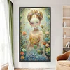 >SALE<5D DIY Full Round Drill Diamond Painting Girl Kit Home Decor Art Craft 40x70cm