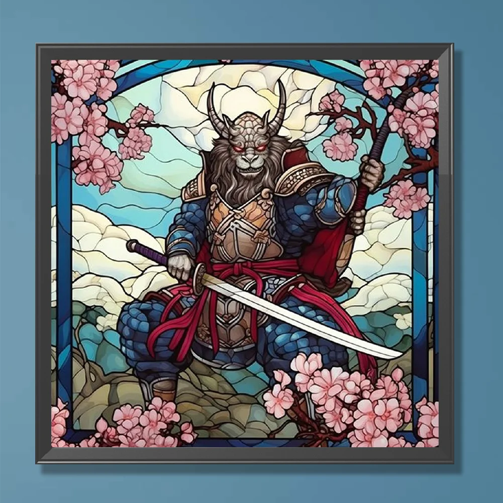 Full Round Diamond Painting 30*30cm - Aquaman And Bull King