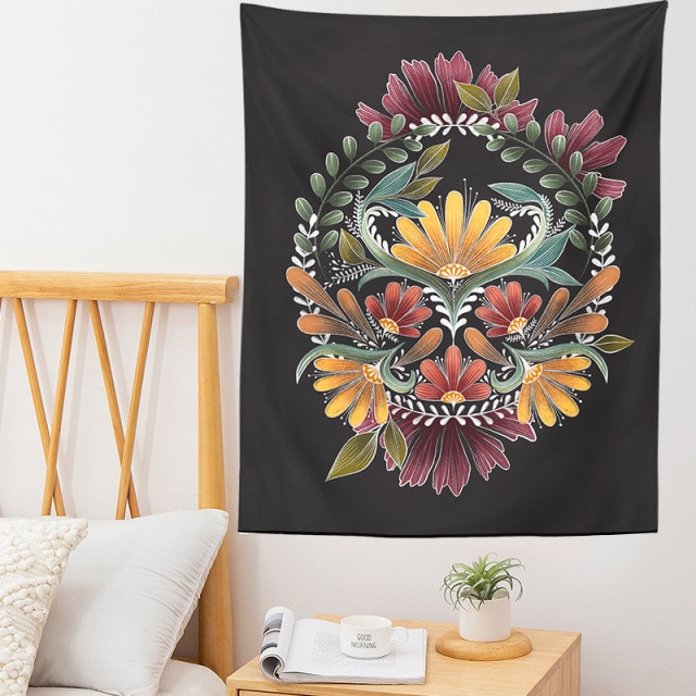 

Wall Tapestry - Flower-150*130cm, 501 Original