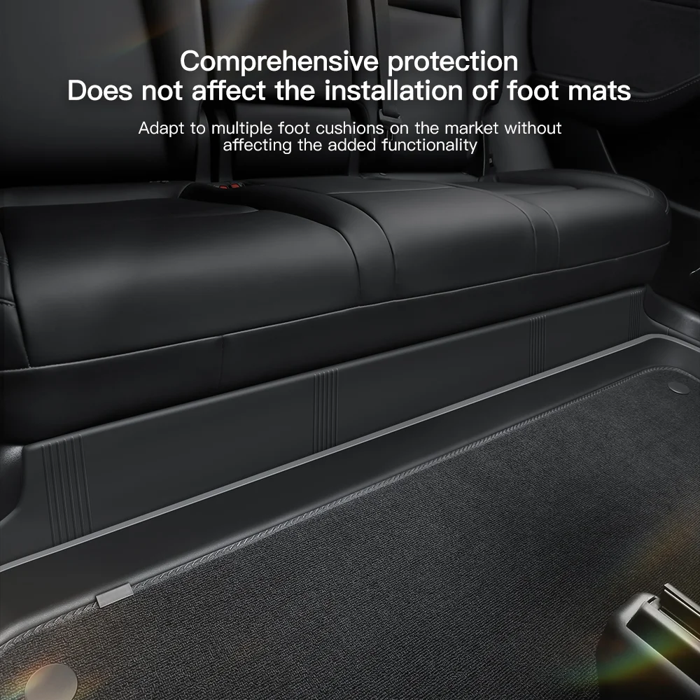 YONZEE Tesla Rear Seat Anti-kick Pad Protection Plate For Tesla Model Y