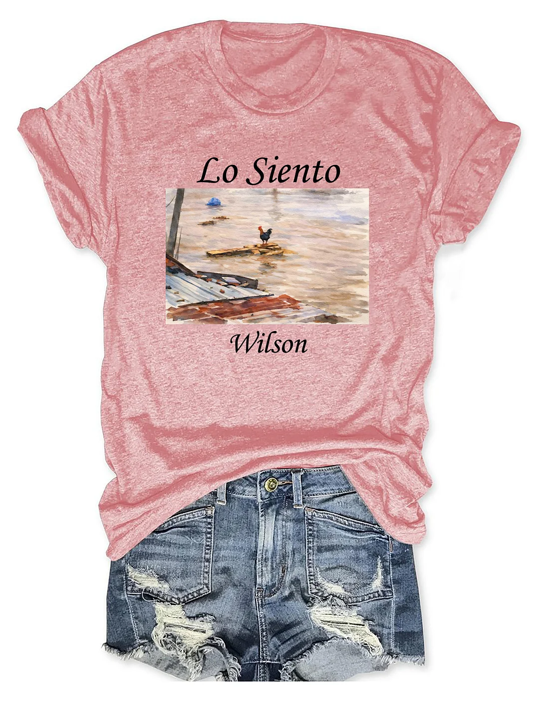 Lo Siento Wilson Rooster T-shirt