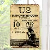 U2 - Wooden Signs - 20*30cm