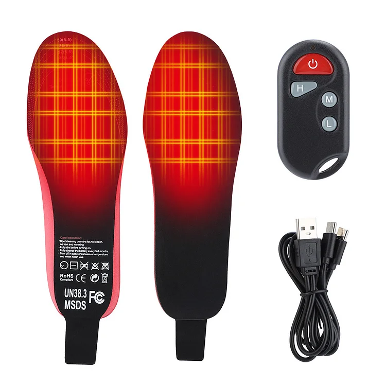 Heated Insoles, Rechargeable Heated Insoles , Heated Insoles for Boots AMA Stunahome.com