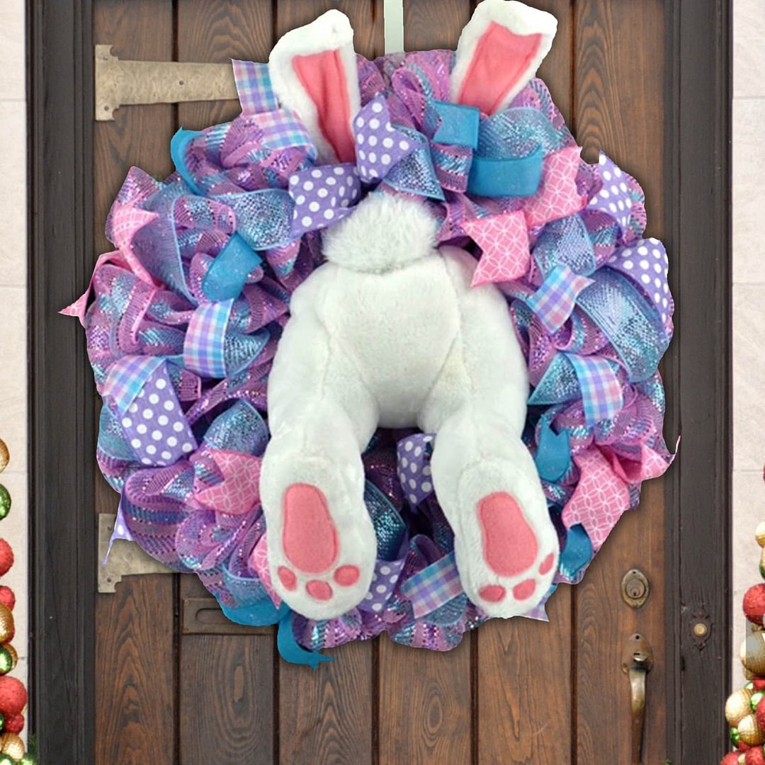 🐰💐2023 New Easter Bunny Colorful Wreath🐰💐——🔥Limited Discount🔥