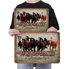 Horses - Metal Tin Signs(8*12Inch/12*16Inch) - Animal