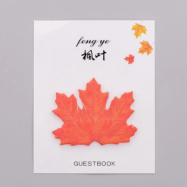 Cute Creative Leaves Sticky Note