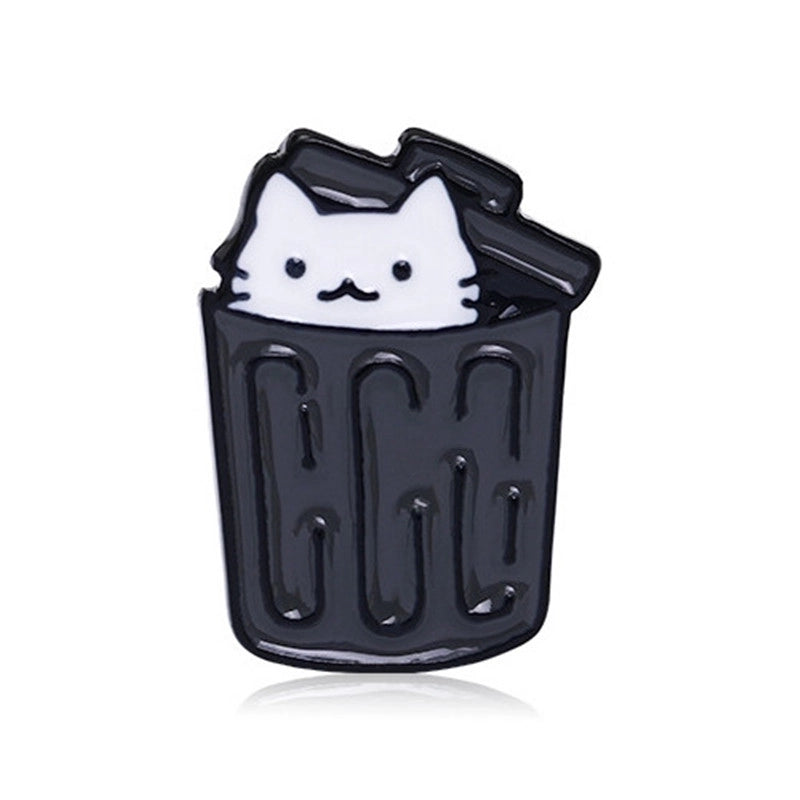 Cartoon Style Cute Cowboy Style Animal Alloy Stoving Varnish Plating Kid’s Unisex Brooches Collar Pin