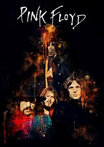 PINK FLOYD POSTER - PSYCEDELIC BAND ART - Photo Poster painting QUALITY INSERT -  POST!