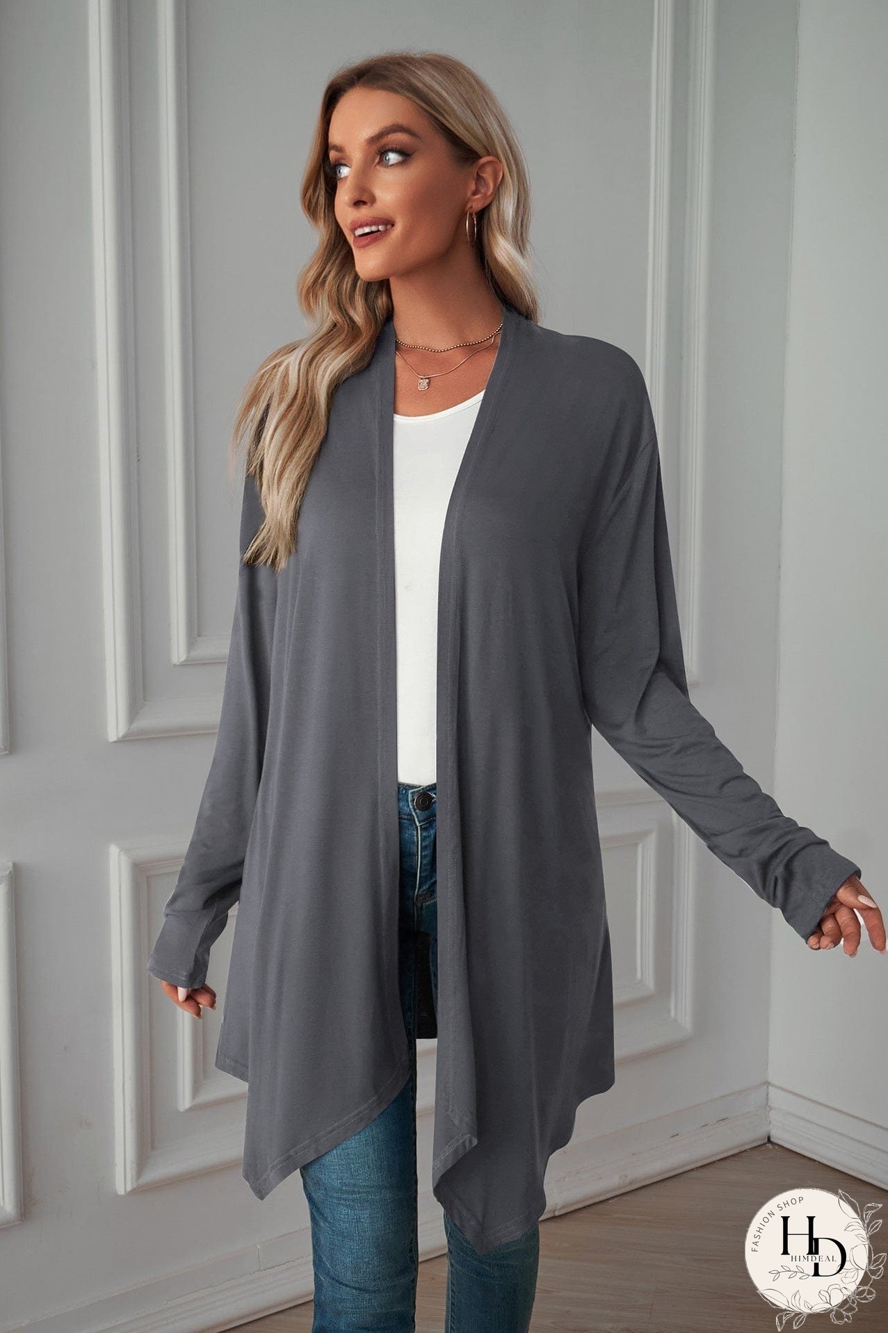 Warm Plaid Shirt Jacket for Fall