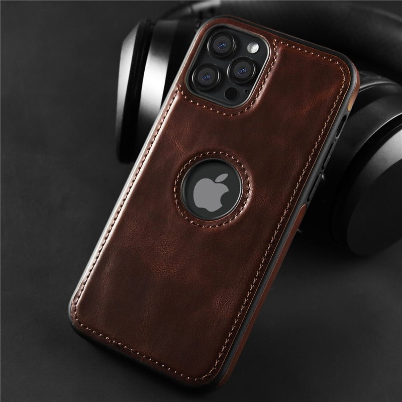 Vivids™-Genuine Leather iPhone Case