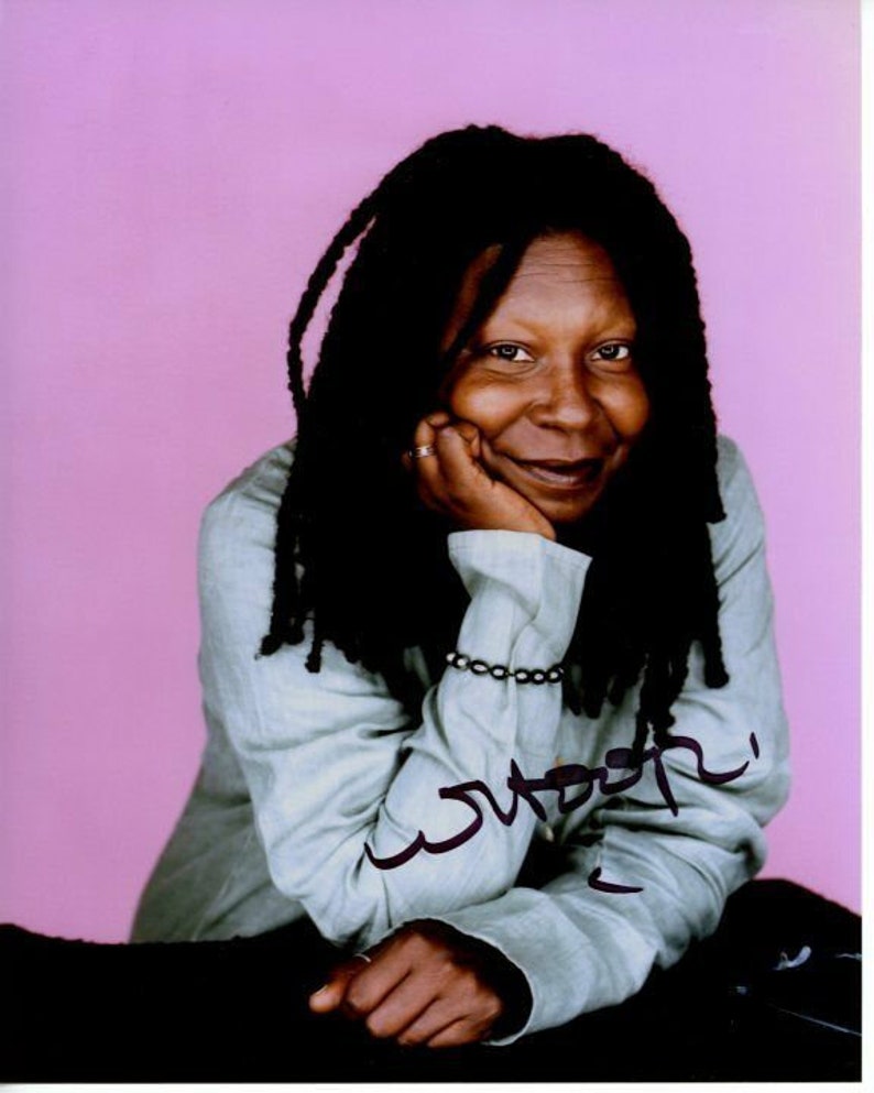 Whoopi goldberg signed autographed Photo Poster painting