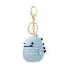 DIY Knitting Doll Art Accessory Dinosaur Knitting Keychain for Beginners Starter