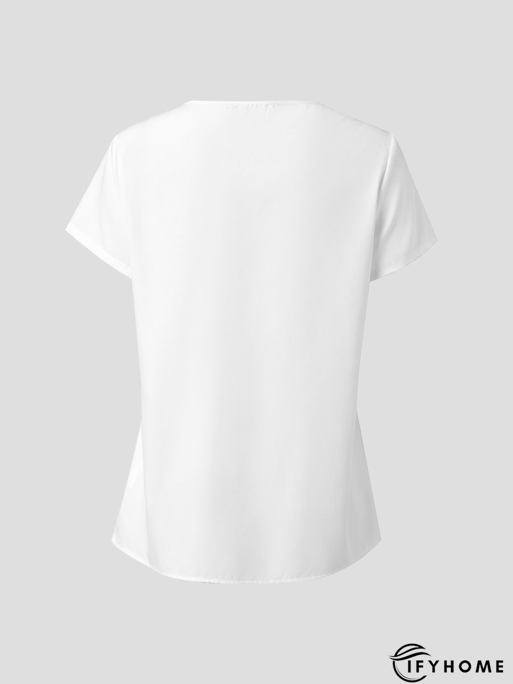 Casual Burnt Design Short Sleeve T-Shirt | IFYHOME