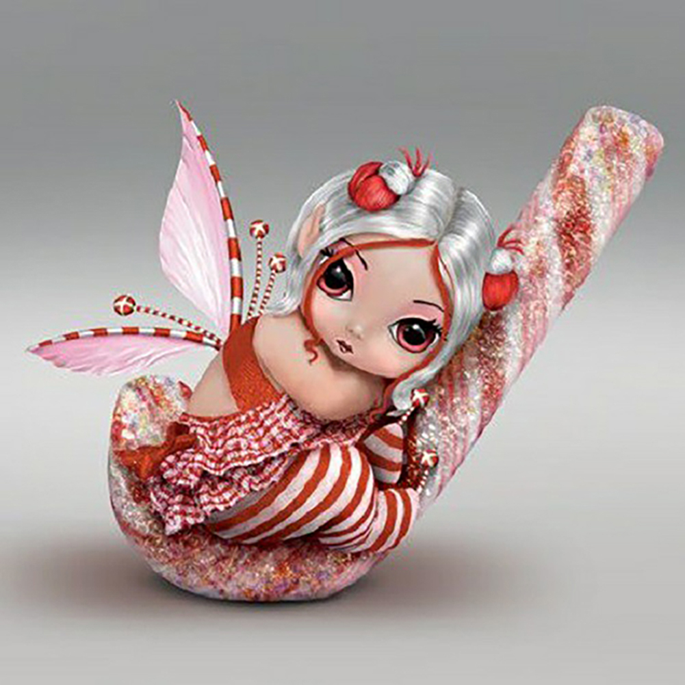 

Flower Fairy - Round Drill Diamond Painting - 30*30CM, 501 Original