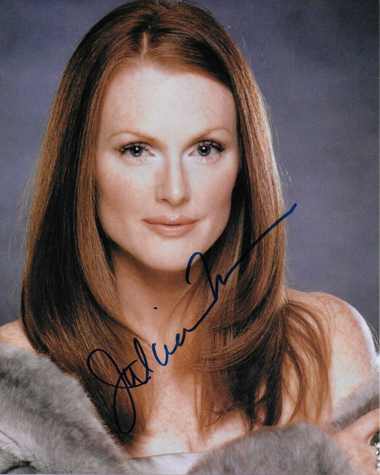 Julianne Moore Original Autographed 8X10 Photo Poster painting - Boogie Nights, The Hours