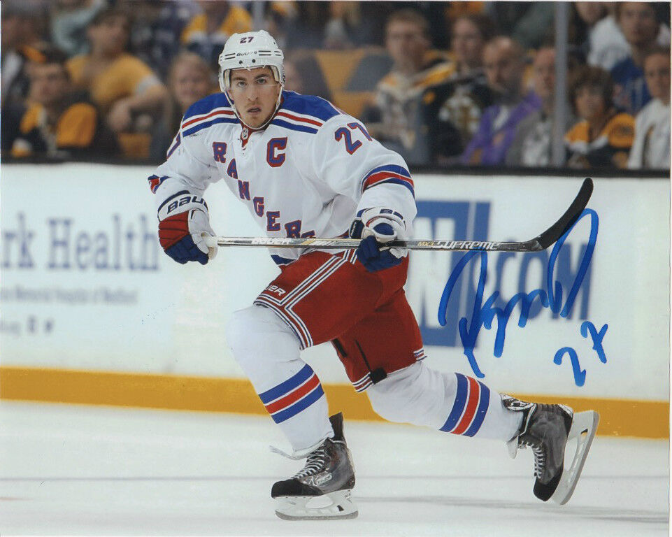 New York Rangers Ryan McDonagh Autographed Signed 8x10 NHL Photo Poster painting COA C