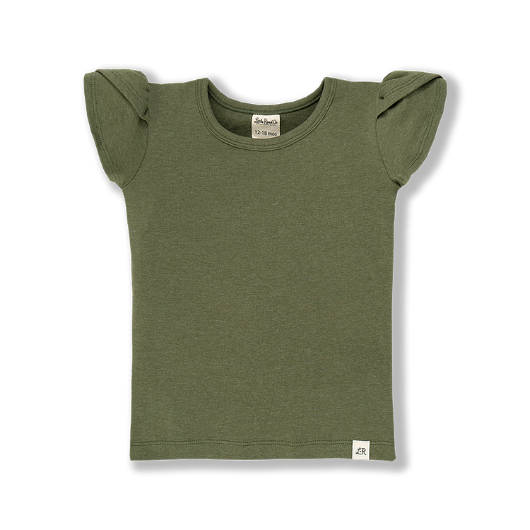 Juniper Short Sleeve Petal Top
