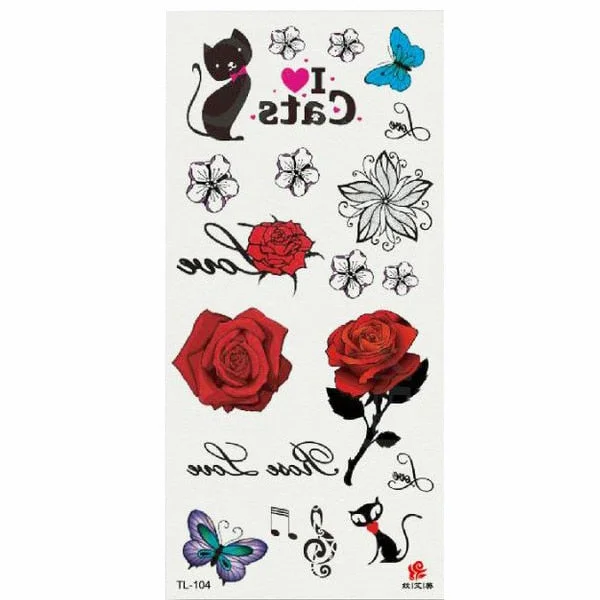 Temporary Tattoo Sticker Waterproof Fashion Women Men Japanese Geisha Warrior Samurai Fake Body Art Children Adult Hand Tattoo