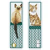 Animals -2x 14CT Counted Bookmark Kit