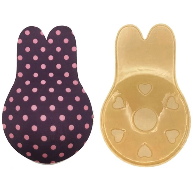 The Rabbit Lift-Up Invisible Bra (2 Pairs）- Rabbit Lift Up Bra