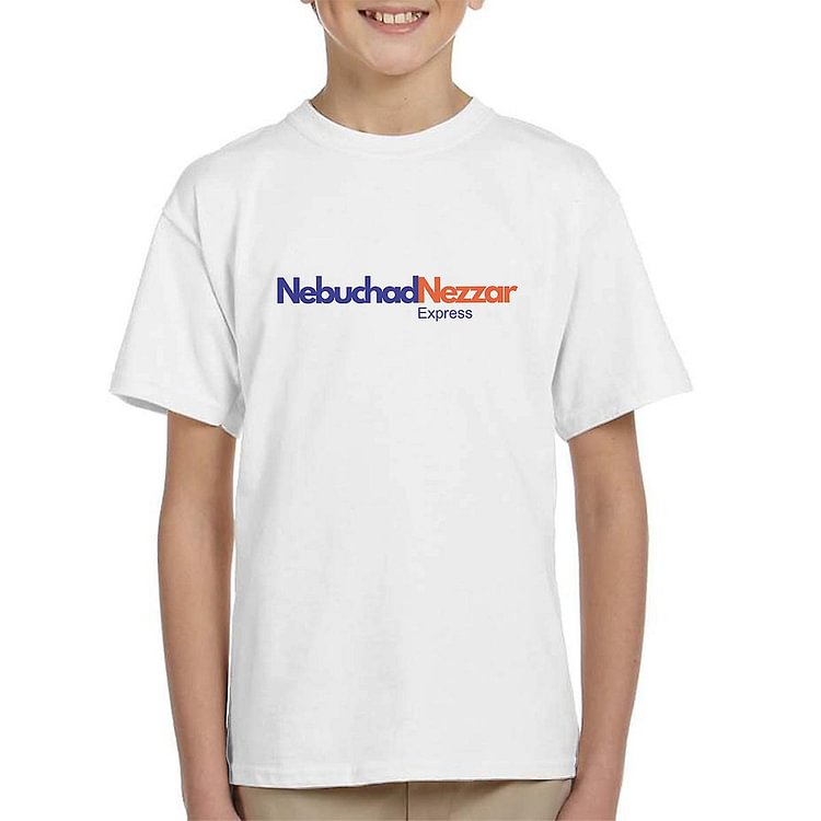 Fedex Logo Nebuchadnezzar Spaceship Matrix Kid's T-Shirt