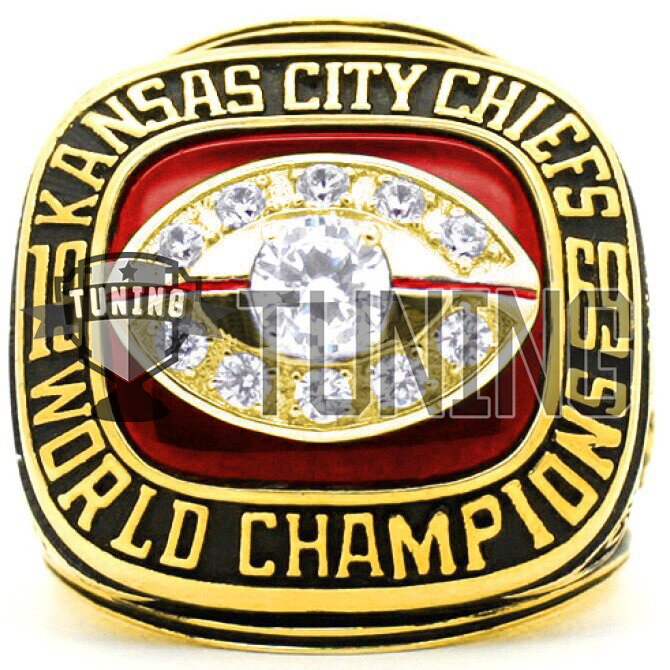 Kansas City Chiefs 1969 NFL Super Bowl Championship Ring