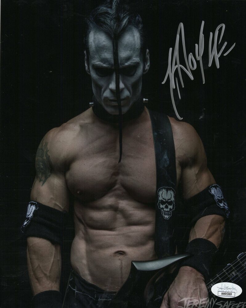 Doyle Wolfgang von Frankenstein Autograph 8x10 Photo Poster painting Misfits Signed  3