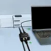 Ethernet Splitter 1 to 2 1000Mbps Gigabit Internet Cable Splitter RJ45 Splitter