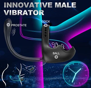 Lock Sperm Ring Remote Control