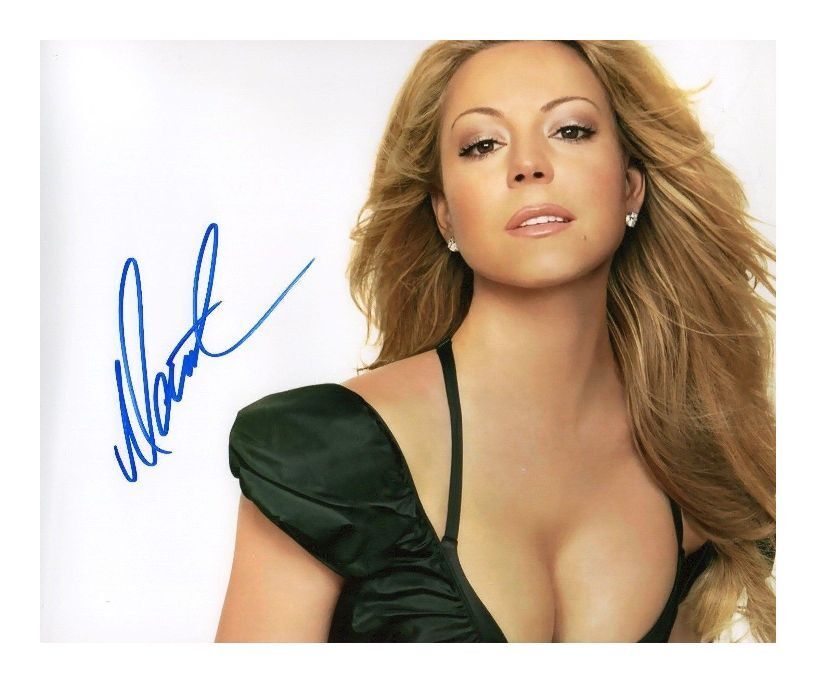 MARIAH CAREY AUTOGRAPHED SIGNED A4 PP POSTER Photo Poster painting PRINT 1