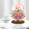 Vase lotus En Bois-Ornement De Bricolage