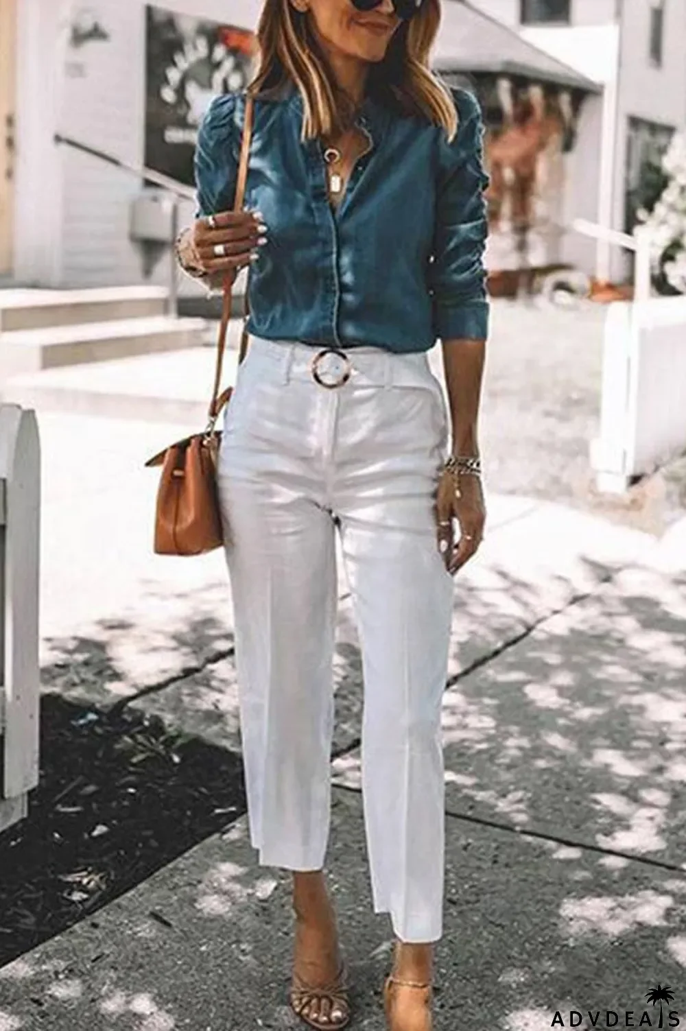 Casual Slim Denim Shirt