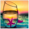 Starfish In Cup  | Full Round Diamond Painting Kits