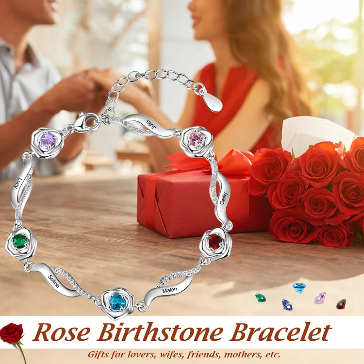 5 birthstone deals bracelet