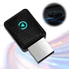 BT 5.3 Wireless Android Auto Car Adapter & CarPlay for Apple iPhone 8+ & Android