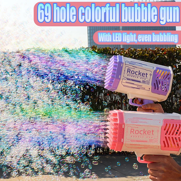 Bazooka Blower Blowing Bubble Toys