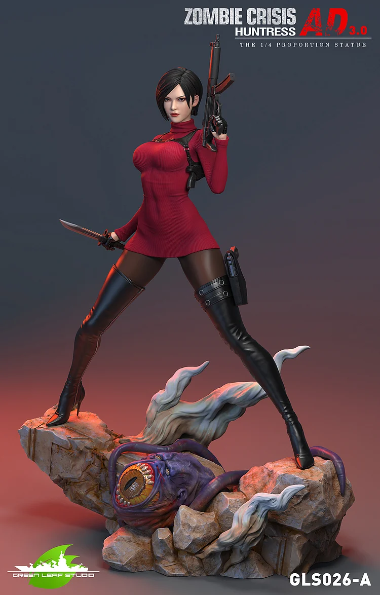 PRE-ORDER Green Leaf studio Dead Rising 4 Ada Wong (GLS026) 1/4 Statue(GK)  (Adult18