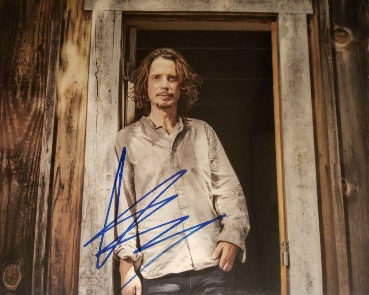 REPRINT - CHRIS CORNELL Soundgarden Rare Signed 8 x 10 Glossy Photo Poster painting Poster RP