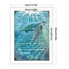 Sea Turtles-11CT Stamped Cross Stitch 40*60cm/15.75*23.62in tapestrymarket