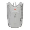 18L Lightweight Mountaineering Backpack with Reflective Strips & Chest Storage Bag Foldable Running Storage Knapsack Breathable Splash-Proof Hiking Nylon Pouch Hiking Work Travel Camping Backpacks
