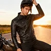💥 2025 Hot Sale! Men's Casual Stand Collar PU Leather Jacket, Fashionable and Exquisite Zipper Jacket